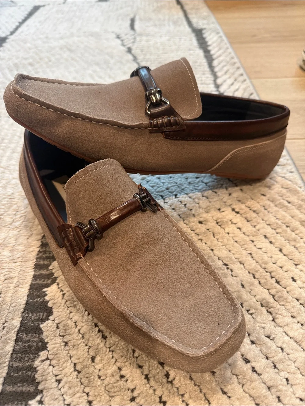 Men's Suede Bit Loafers